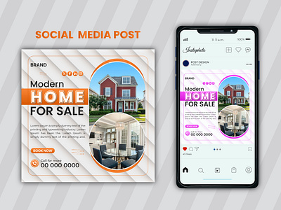 Professional Real-Estate Social Media post design. homeinspiration