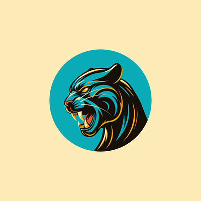 Panther Illustration blackpanther branding graphic design identity illustration illustrator logo panther