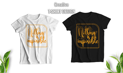 Creative innovative T-shirt design design graphic design illustration modern professional template vector