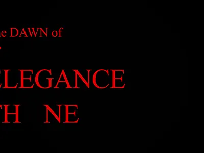 BUDELEGANCE 2d adobe aftereffects animation app art art direction branding design graphic design illustration logo logo animation motion graphics red typography ui ux vector