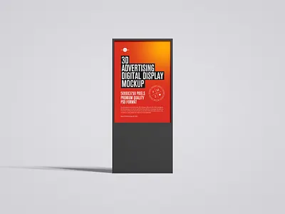 Free Digital Display Mockup billboard mockup