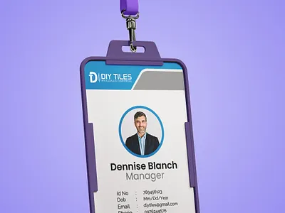 ID Card Design 3d animation branding graphic design id card design logo motion graphics ui