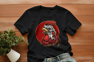 Rooster Mascot Design artwork branding logo mascot mascot design mascot logo design redrooster rooster rooster mascot the rooster vector
