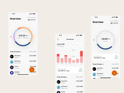 Maali — Snippets 🤑 animation branding design illustration ios mobile application minimal mobile app ui ui design user interface user interface design