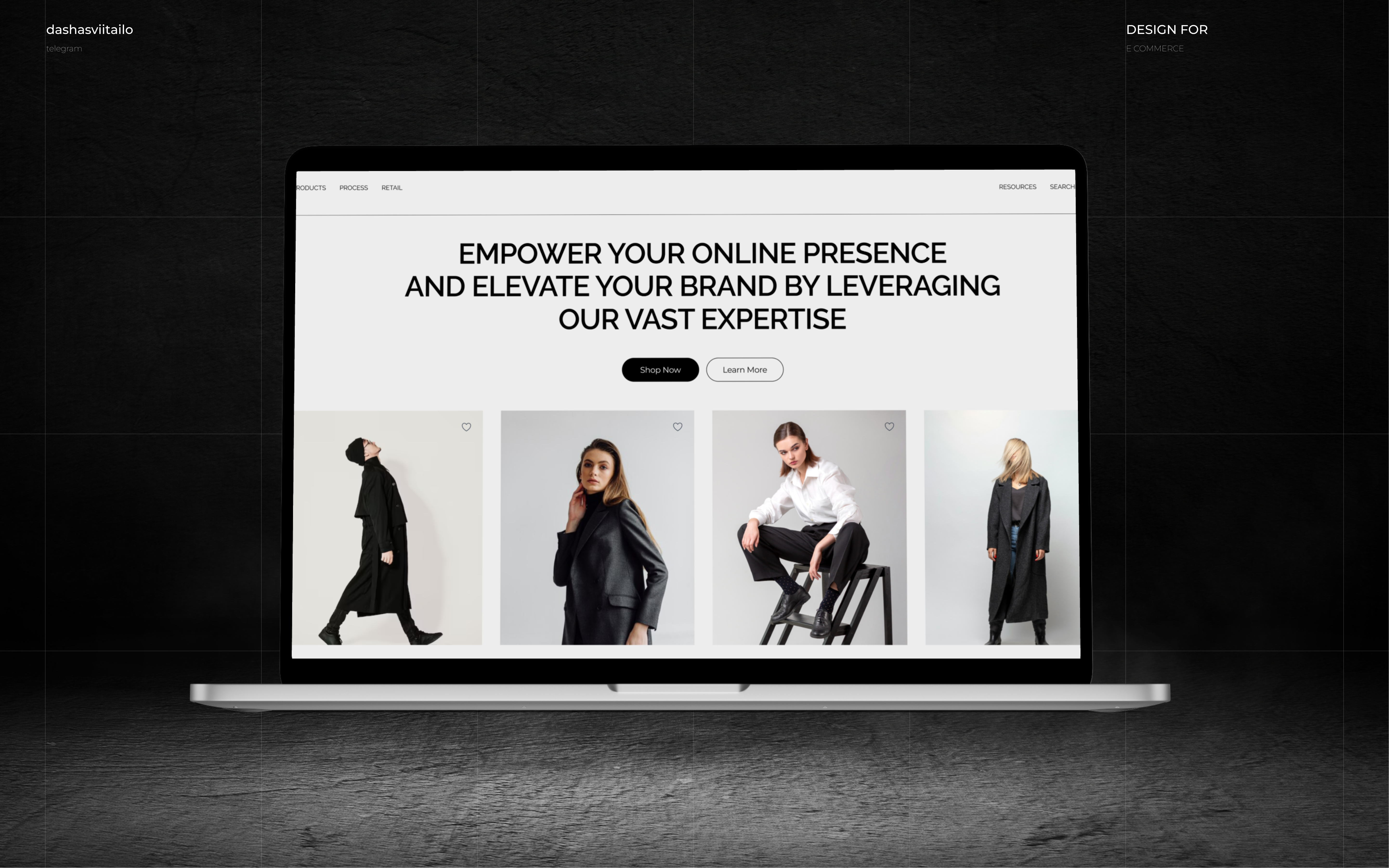 Design For E-commerce By Dasha Svitailo On Dribbble