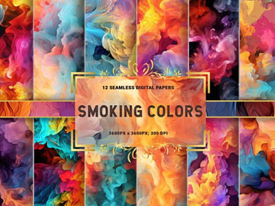 Smoke Colors Backgrounds abstract art creative backgrounds design magic digital design fantasy designs smoke effects vibrant backgrounds