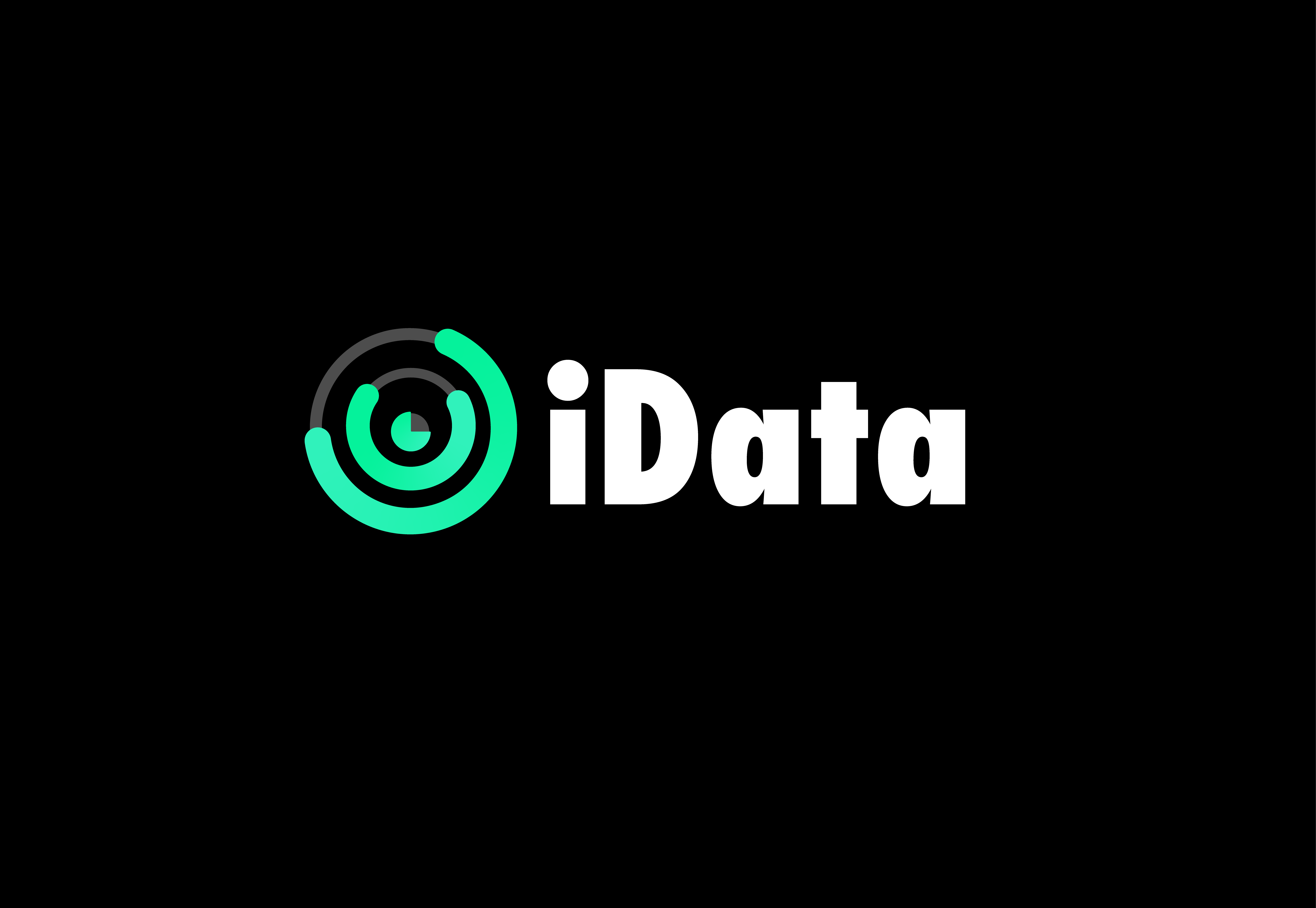 iData application branding data digital graphic design logo logo animation motion design