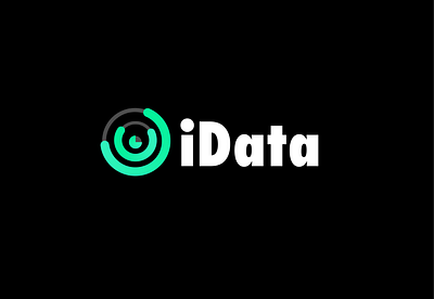 iData application branding data digital graphic design logo logo animation motion design