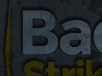 Bad Strike BG Concept