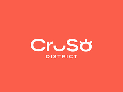 Cruso Wink Logo brand branding bright design district eyelash graphic design identity logo oklahoma orange plaza wink