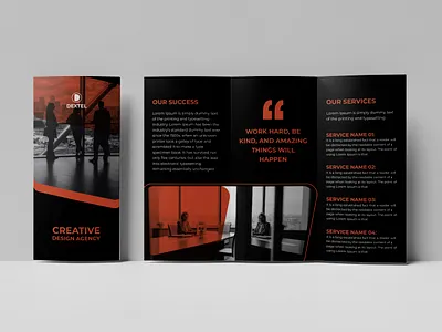 Trifold Brochure annual report bifold book brand identitiy branding brochure brochure design corporate design flyer graphic design graphic designer layout magazine print design printable stationery design template trifold zfold