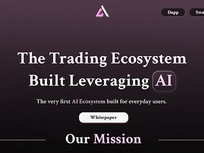 Landing Page rebrand branding graphic design ui