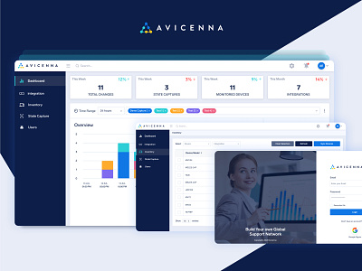 Avicenna SAAS 3d animation branding design figma graphic design illustration logo ui ux vector