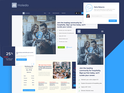 Holedo animation design figma graphic design illustration ui ux vector