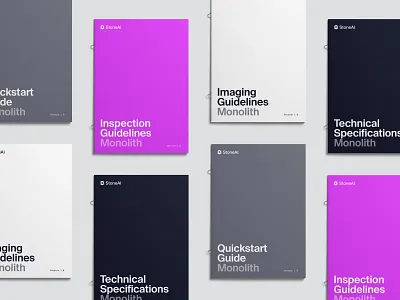 StoneAI Brand Identity ai b2b b2b branding b2b tech brand design brand identity branding agency stone system visual identity visual identity system