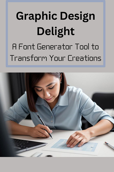 Graphic Design Delight: A Font Generator Tool branding content creators design digital art digital designer font generator fonts graphic design graphic designers letting tools typeface typography