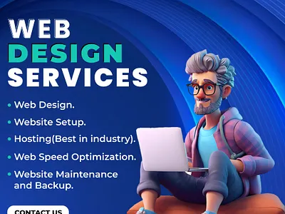 Web Design Service branding design graphic design illustration logo typography ui ux vector web design web design services web speed optimization website development