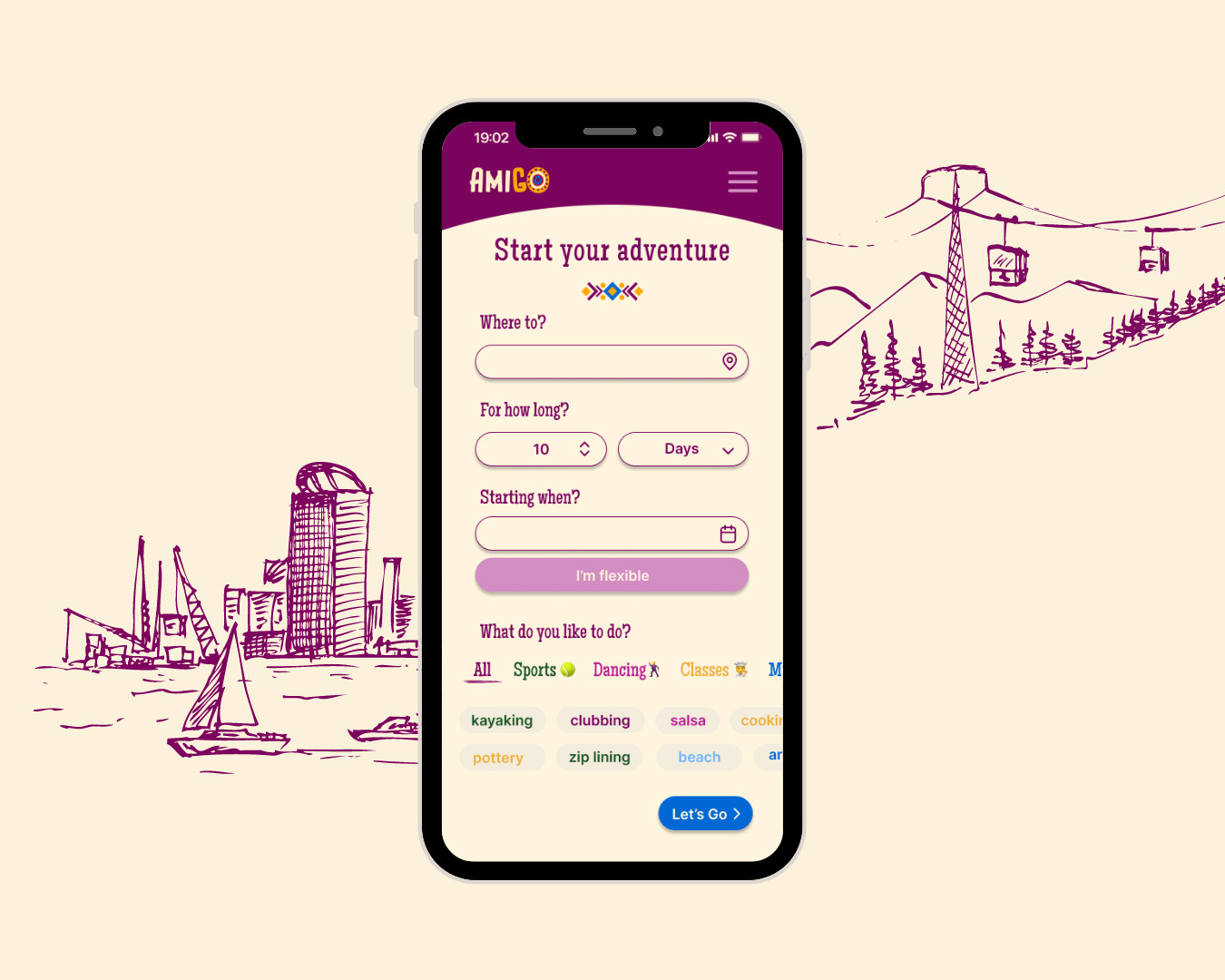 Daily UI #1 - Sign-up Form daily ui daily100 dailyui sign up travel ui