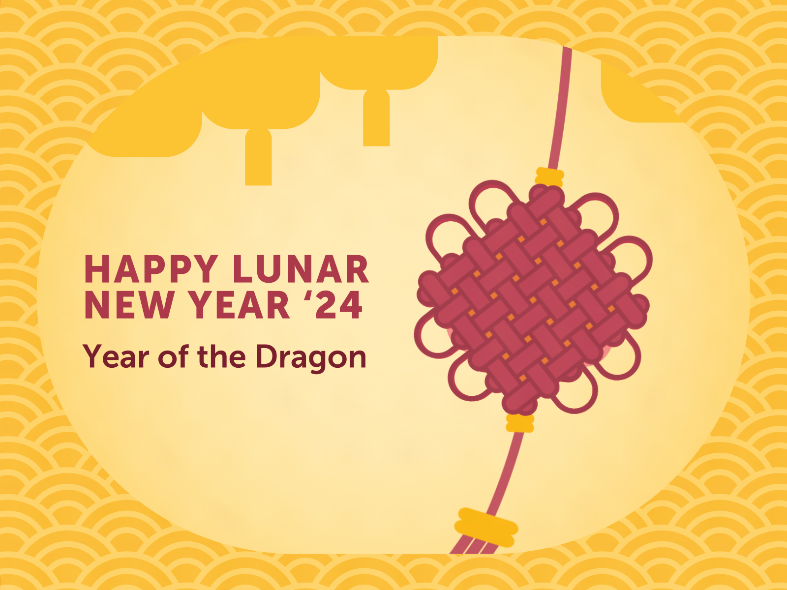 Year of the Dragon '24 animation chinese knot chinese new year dragon illustration lantern lunar new year year of dragon