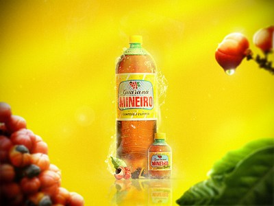 Digital Composition: Guaraná Mineiro advertising composition design photoshop social media