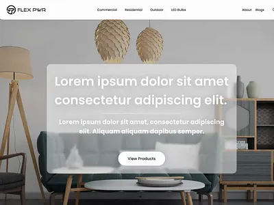 Website Design For Green Energy Product. design eco eco lights eco system ecommerce energy energy saver figma go green green light home page landing page minimal modern new new ui solar energy ui ui design website design