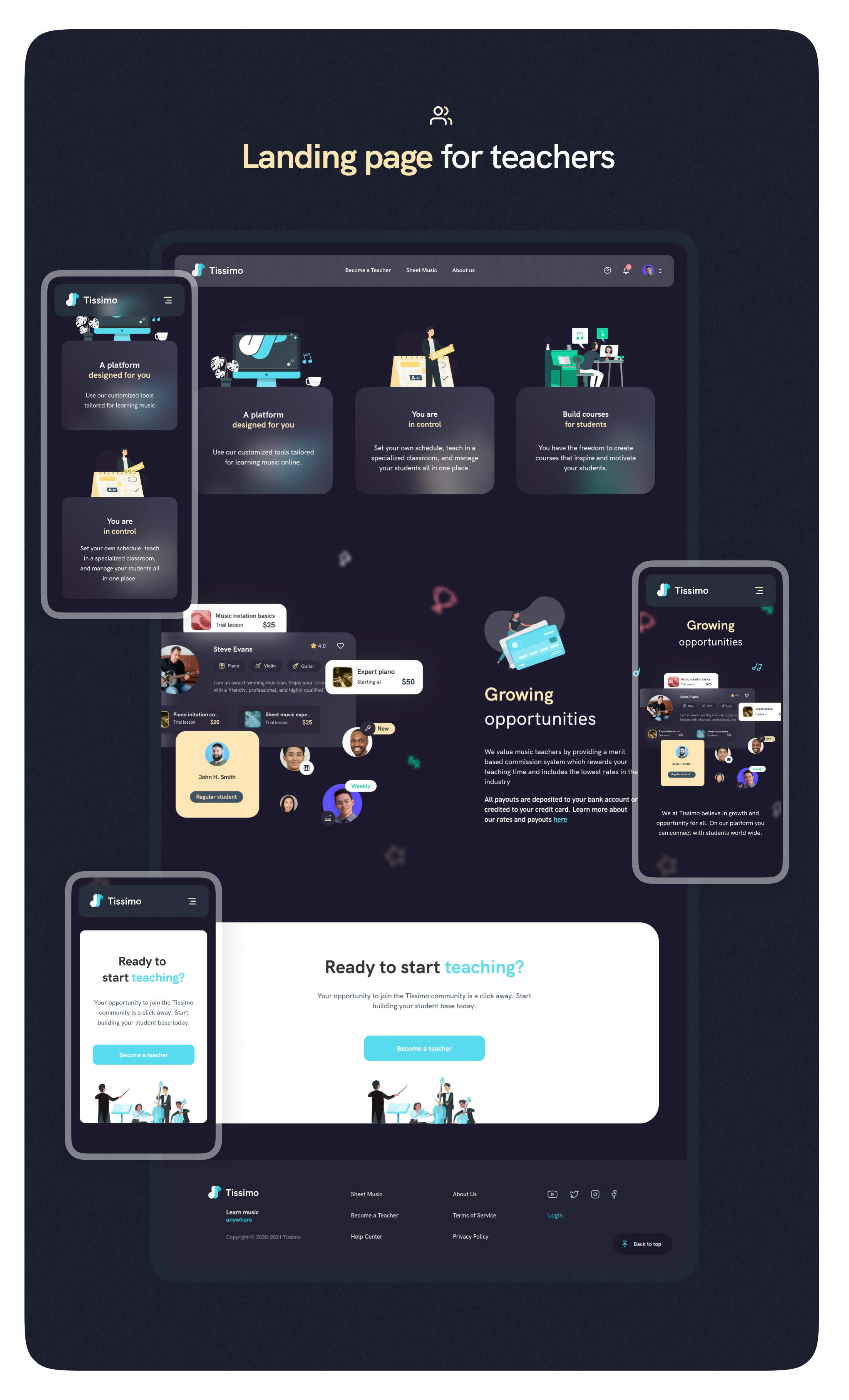 Example service media