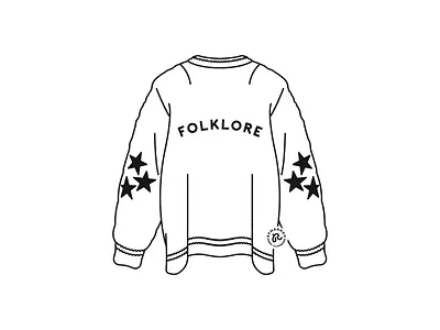 Taylor Swift's Eras Tour Albums - Folklore design eras tour folklore illustration line art line work minimal minimalism taylor swift