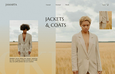 Landing Page For a Fashion Clothes 2024 landing page landin landing page ui ux webdesign
