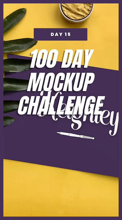 Mockup Challenge Day 15 digital art product mockups