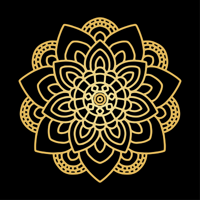 Flower mandala islamic floral