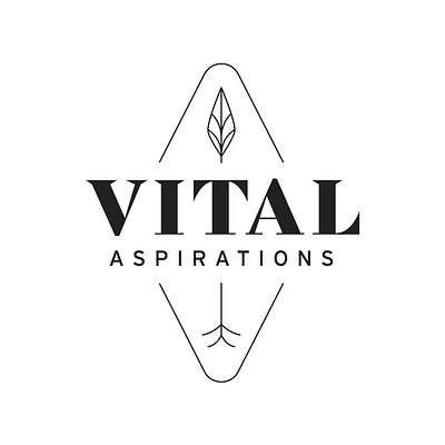 Logo design for Vital Aspiration graphic design logo