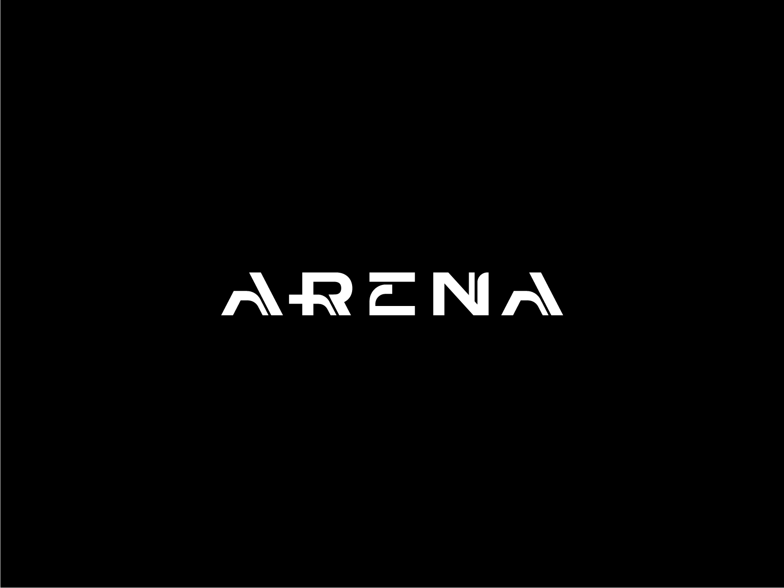 Point Arena Gaming House, Typography Design branding design esports icon identity logo mark symbol typography