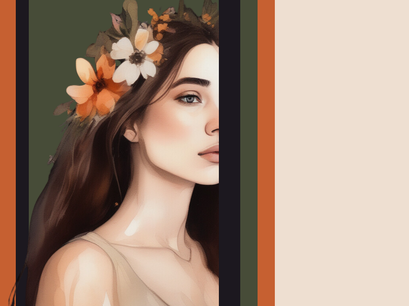 Side Profile Portrait by Natalie Sciallo on Dribbble