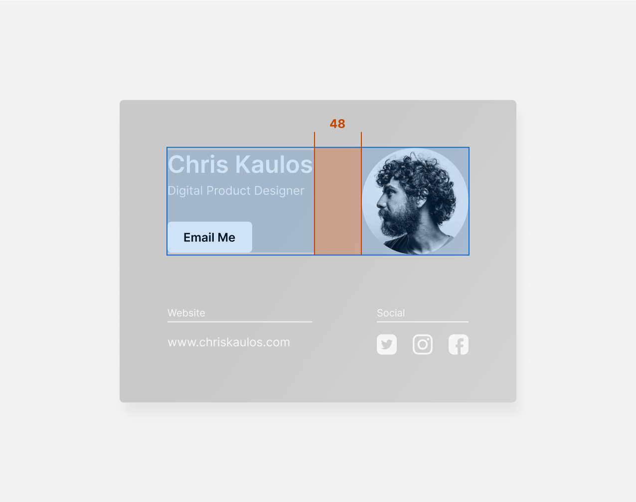 Shiftnudge Contact Card Design by Jaskaran Sondhi on Dribbble