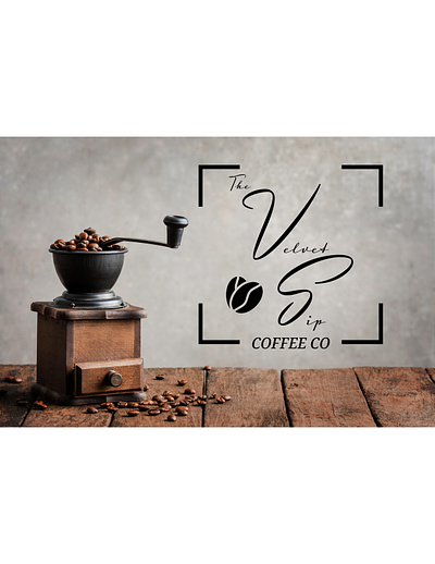 The Velvet Sip Coffee Co 3d branding design graphic design illustration logo typography