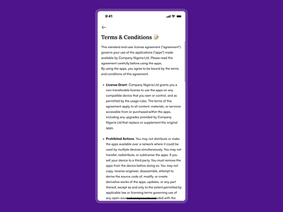 Day 89 of 100: Terms and Condition UI design ui uidesign uiux ux webdesign