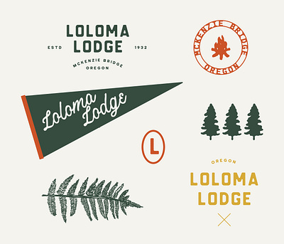 Loloma Lodge Hospitality Branding brand style guide mckenzie river