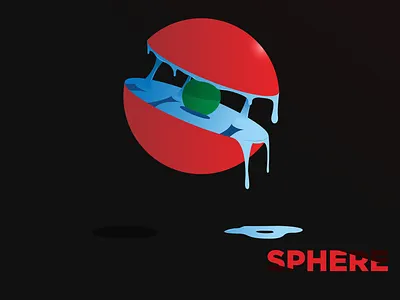 PLATONIC SOLID - SPHERE behance design elastic flat gem graphic graphic design illustration inside jewel liquid platonic project solid sphere ui