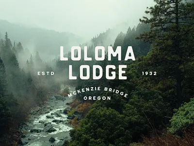 Loloma Lodge Hospitality Branding brand style guide mckenzie river