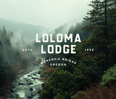 Loloma Lodge Hospitality Branding brand style guide mckenzie river