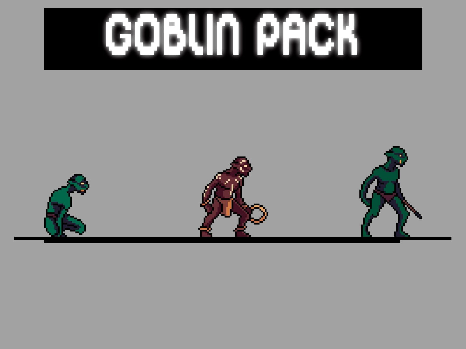 Goblin Character Sprites Pixel Art by 2D Game Assets on Dribbble