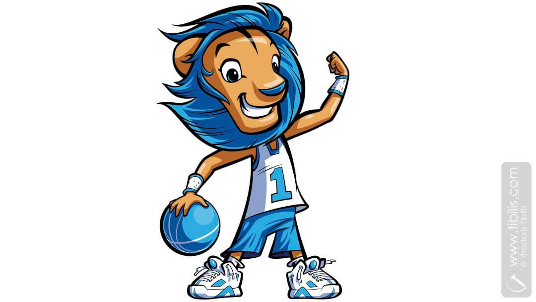 Example of Cartoon mascot characters / Vector illustrations