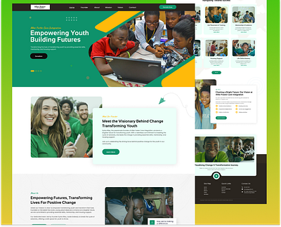 Donation Webdesign campaign charity charity website design donation donation website educational design educational website figma helping non profit poor ui uidesign volunteer
