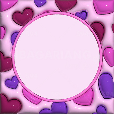 A template for the Valentine s Day card with 3D hearts background banner graphic design hearts romance