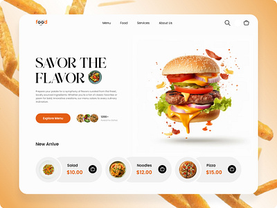 Yummy Food branding food website framer website graphic design logo motion graphics responsivewebdesign ui userexperience webdesign website design website mockup wordpressthemes