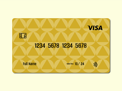 Credit card front view 16:9 boolean function credit card credit card design daily ui daily ui challenge drop shadow effect exclude boolean function pattern figma graphic design pattern design ui ui design user interface user interface design
