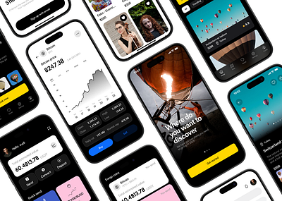 Mobile app UI UX design with figma by ui Bayezid app app design business design e commerce figma graphic design landing page mobile app design mockup new design prototype redesign travel app design ui ui design ui kit ui ux design user interface wireframe