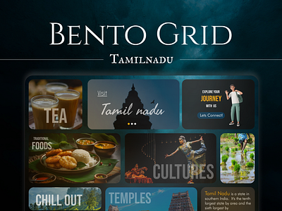 Bento Grid bentogrid figma grid tamilnadu ui