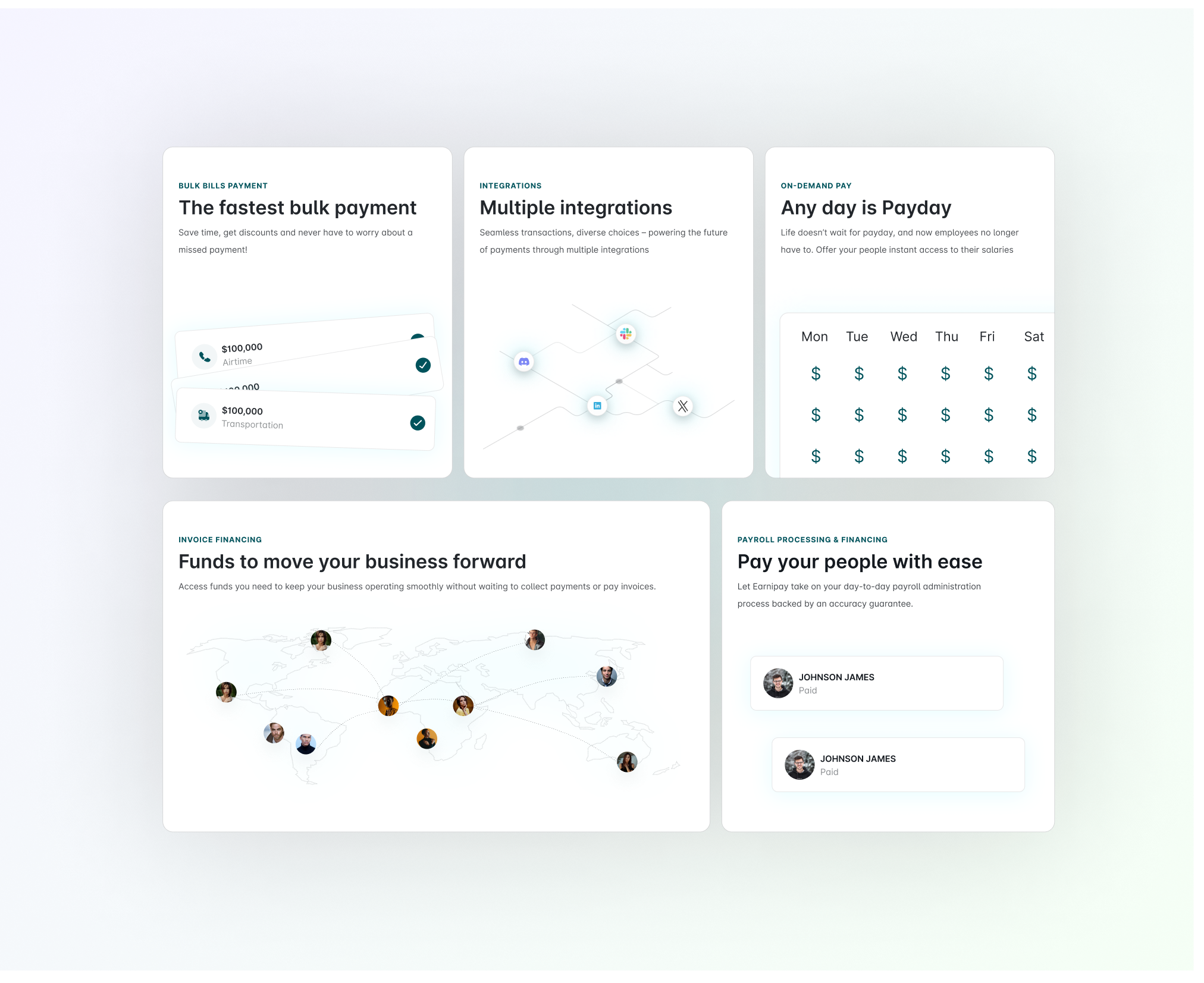 Bento grids bento fintech grigs opentowork pro webflow