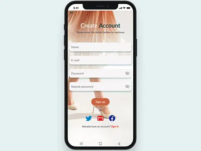 #DailyUI - Day 1 dailyui design ui